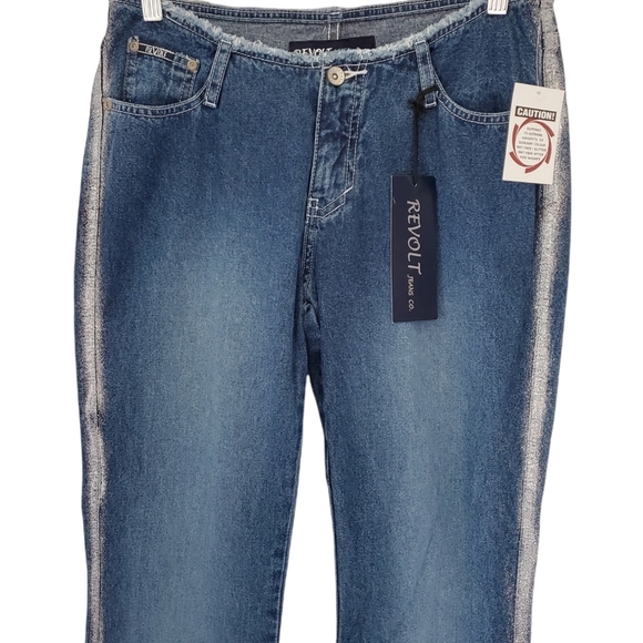 New! Revolt Blue Jeans sz 7 - Picture 3 of 11